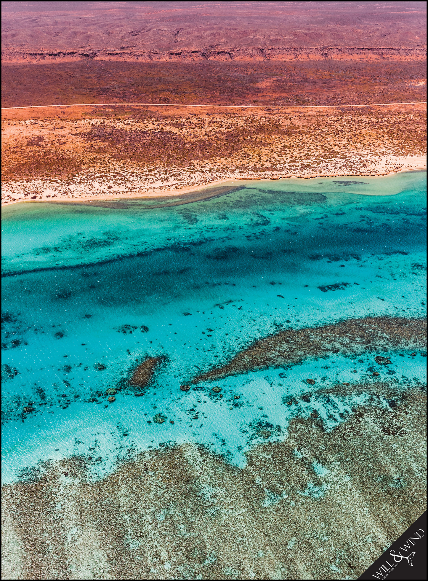Ningaloo From Above Beach Mat
