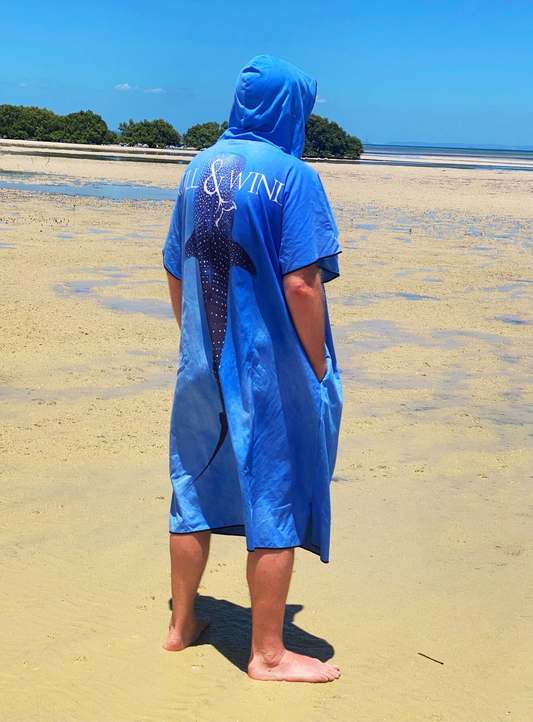 ADULT | Whale Shark Hooded Towel