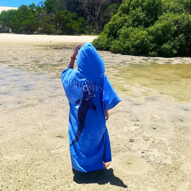 ADULT | Whale Shark Hooded Towel