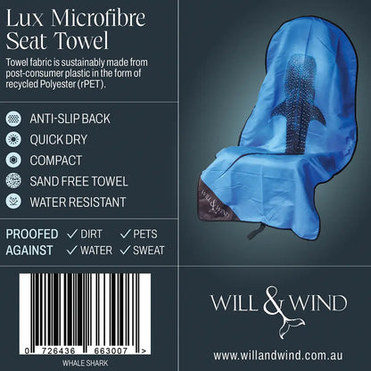 Whale Shark Car Seat Towel