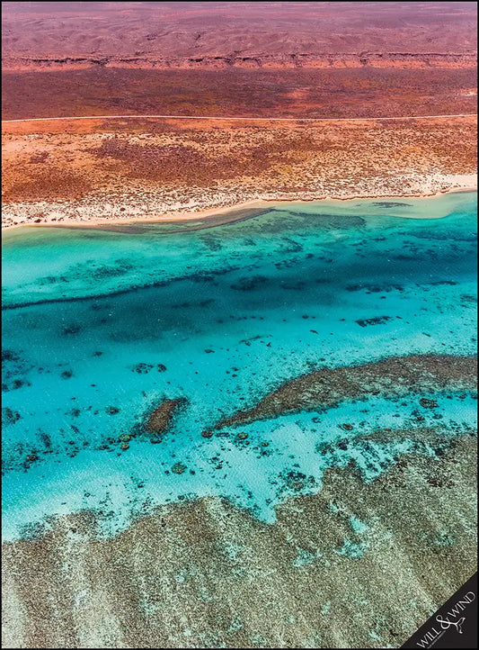 Ningaloo From Above Beach Mat
