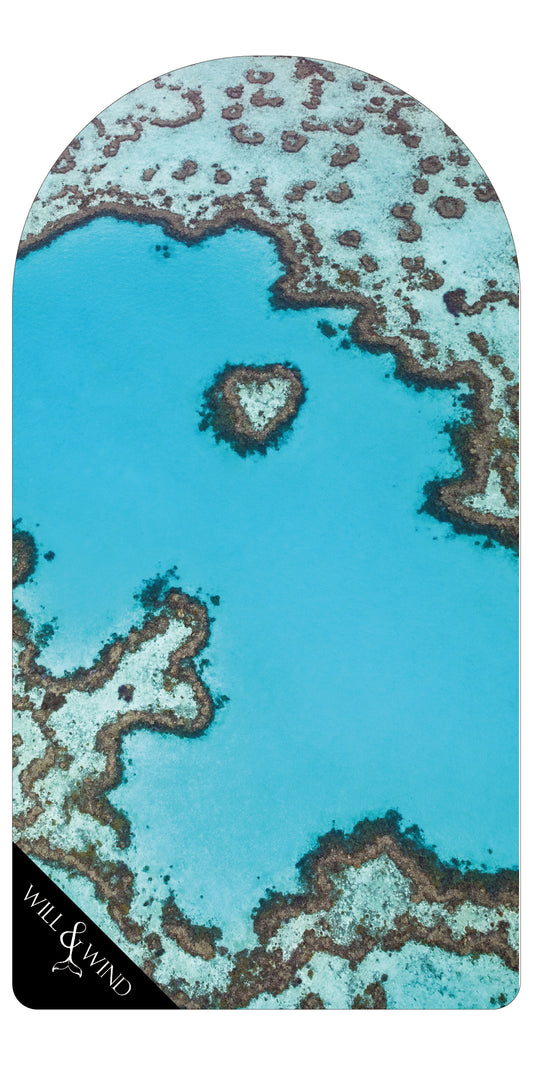 Heart Reef Car Seat Towel