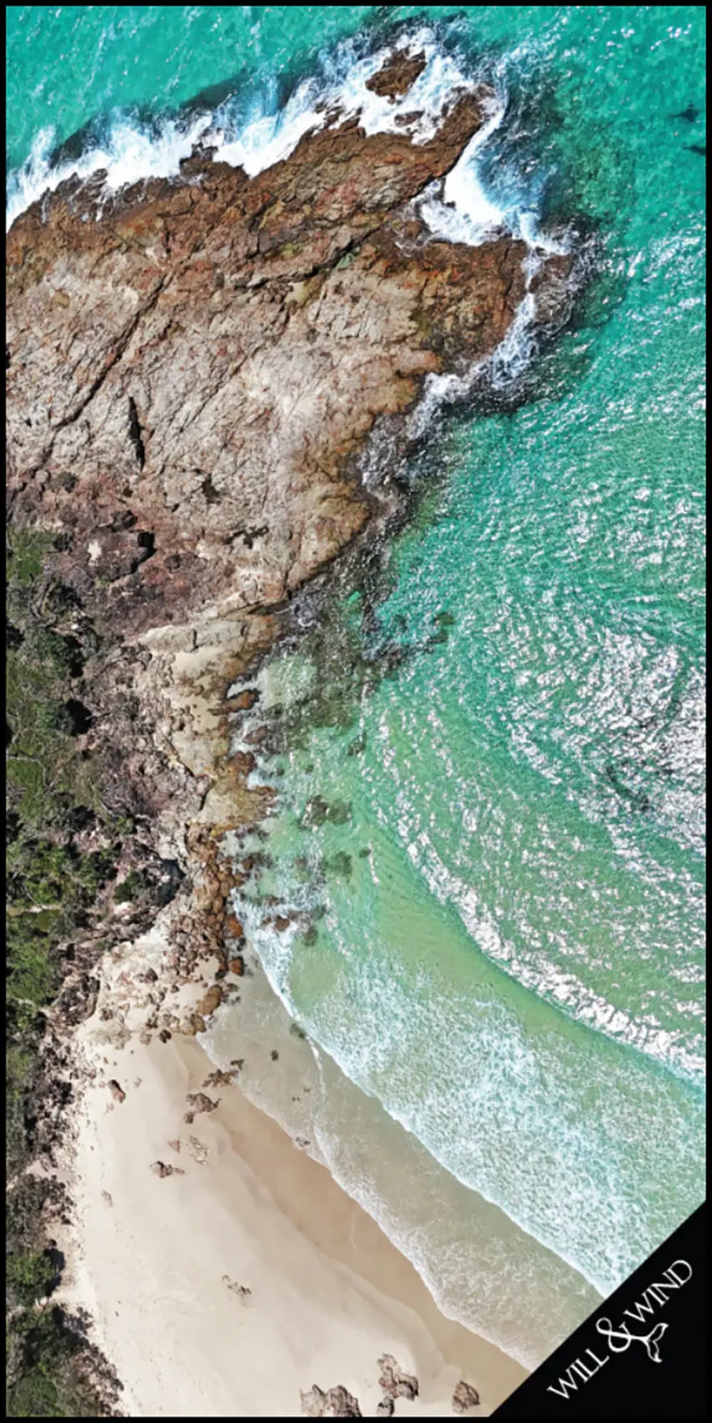 Honeymoon Bay, Moreton Island Travel Towel