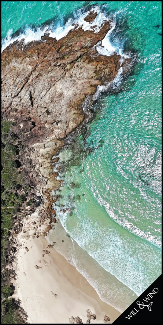 Honeymoon Bay, Moreton Island Travel Towel