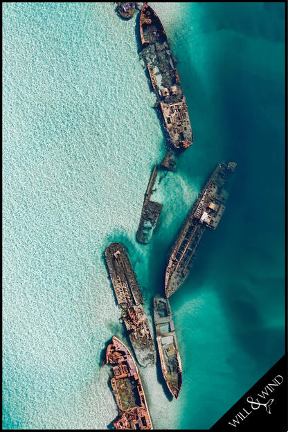 Tangalooma Wrecks Travel Towel