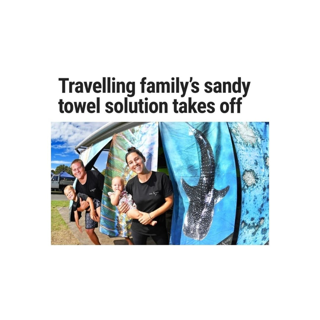 Sustainably Made Quick Dry Travel Towels Will and Wind