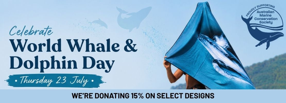 We're Donating 15% to AMCS This World Whale and Dolphin Day: 23 and 24 July